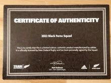 Load image into Gallery viewer, Jersey Black Ferns Squad Limited edition 2022 Adidas
