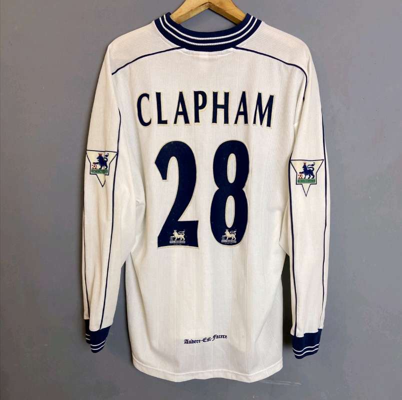 Rare Jersey Jamie Clapham #28 Tottenham Hotspur 1997 Player Issue