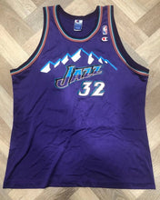 Load image into Gallery viewer, Rare Jersey Karl Malone #32 Utah Jazz NBA Vintage
