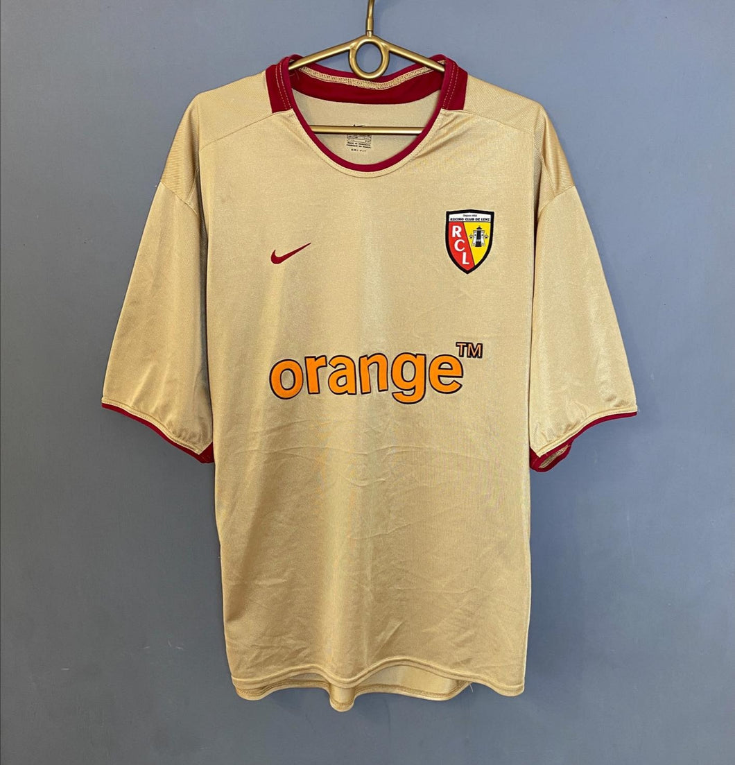 Rare Jersey RC Lens 2002-2003 third Vintage