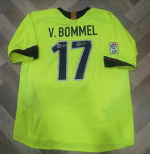 Load image into Gallery viewer, Rare Jersey V. Bommel #17 FC Barcelona 2006-2007 third Vintage
