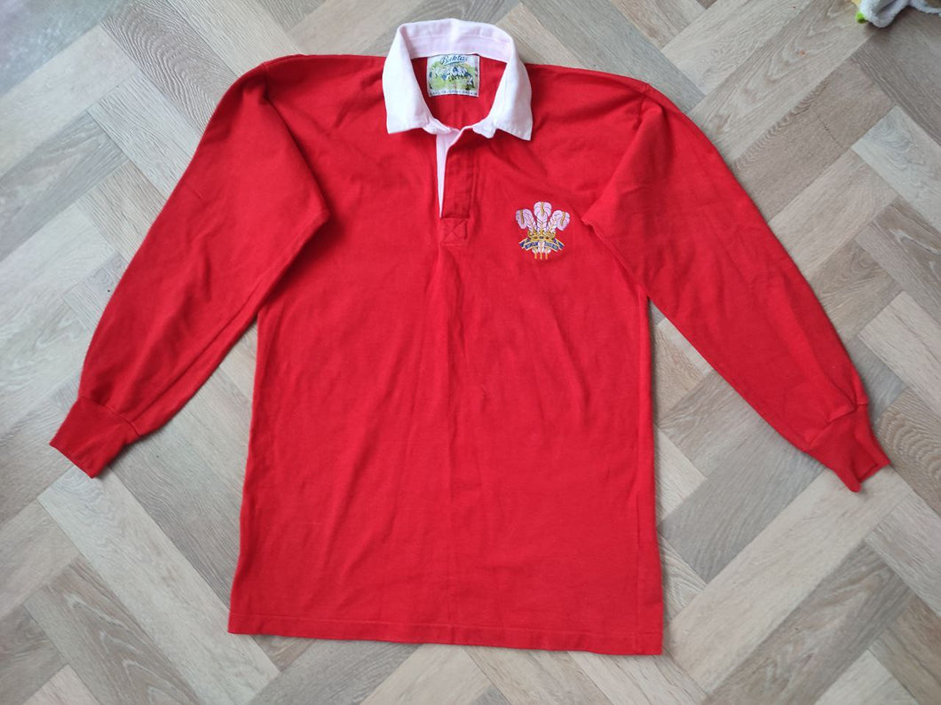 Rare Jersey Wales Rugby 1987 Bukta Vintage