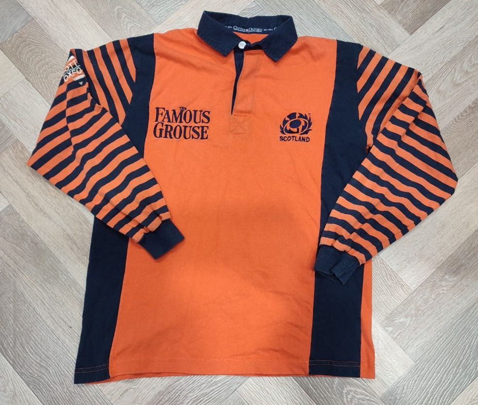 Jersey Scotland Rugby 1998 Away Cotton Oxford Vintage
