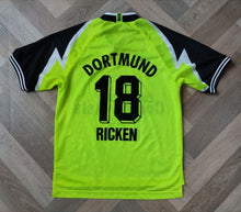 Load image into Gallery viewer, Rare Jersey Ricken #18 Borussia Dortmund 1995-96 home Vintage
