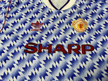 Load image into Gallery viewer, Rare Authentic Jersey Manchester United 1990-92 Away Vintage
