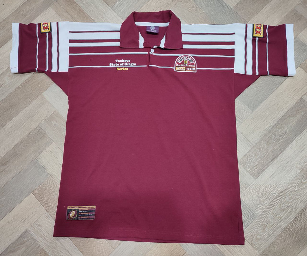 Rare Jersey Rugby Queensland State of Origin 1995 Retro Official