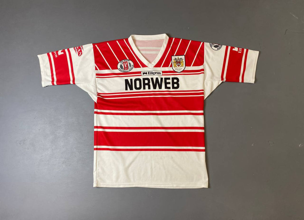 Jersey Wigan Warriors Rugby League 1990-92 Vintage