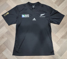 Load image into Gallery viewer, Jersey New Zealand All Blacks World Cup Rugby 2015
