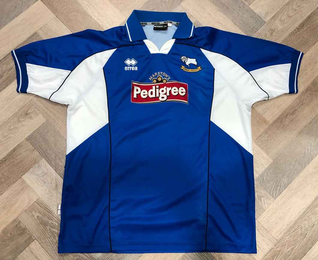 Jersey Derby County 2003-2005 away Vintage