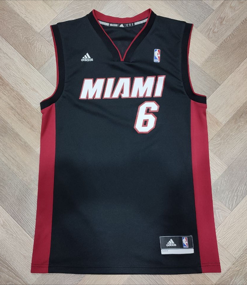 Jersey LeBron James #6 Miami Heat NBA