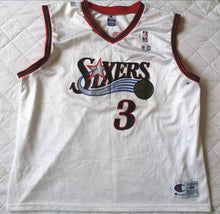 Load image into Gallery viewer, Jersey Allen Iverson Sixers NBA vintage Champion authentic
