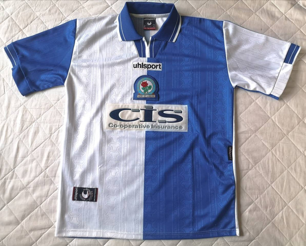 Authentic jersey Blackburn Rovers 1998-00 UhIsport Vintage