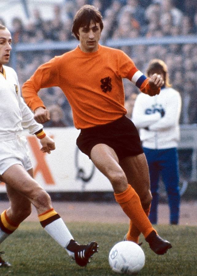 Rare jersey style Johan Cruyff Netherlands 1970/80's Vintage