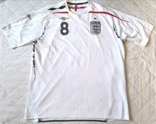 Load image into Gallery viewer, Jersey Franck Lampard England 2007-2009 Umbro Authentic Vintage
