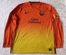 Load image into Gallery viewer, Authentic jersey FC Barcelone 2012-2013 Long-sleeve Nike Vintage XL
