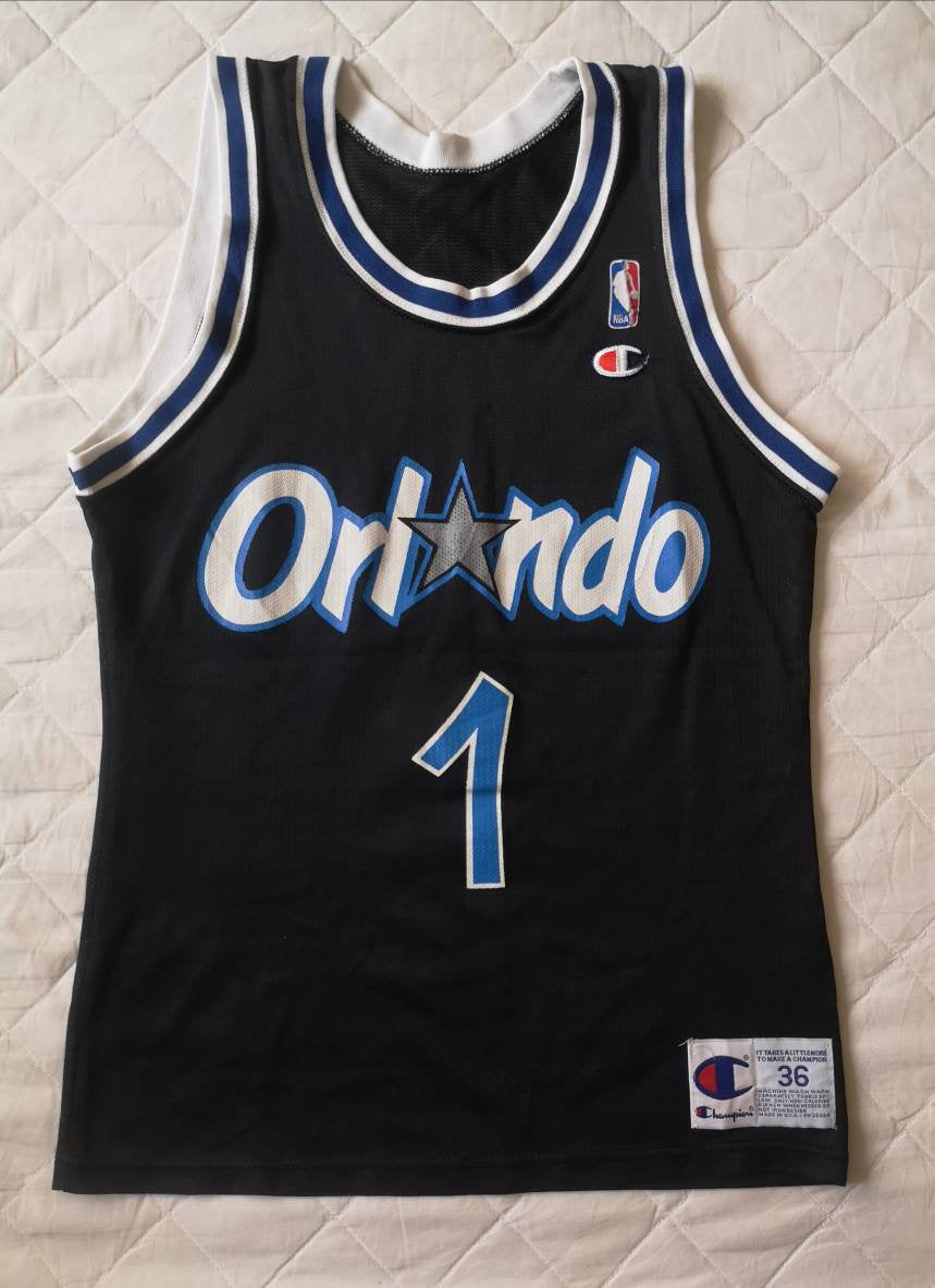 Jersey Penny Hardaway Orlando Magic 1990's NBA Vintage Champion Authentic