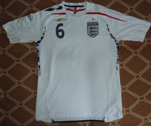 Load image into Gallery viewer, Authentic jersey Terry #6 England 2007 home Umbro Vintage
