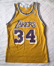 Load image into Gallery viewer, Authentic jersey Shaquille O&#39;Neal Los Angeles Lakers NBA 1996-97 Champion Vintage
