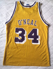 Load image into Gallery viewer, Authentic jersey Shaquille O&#39;Neal Los Angeles Lakers NBA 1996-97 Champion Vintage
