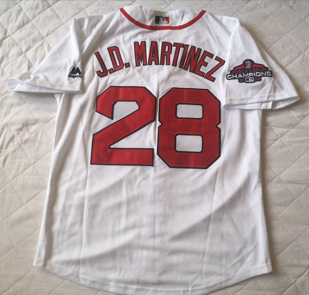 Authentic jersey J. D Martinez Red Sox World Series Champions MLB