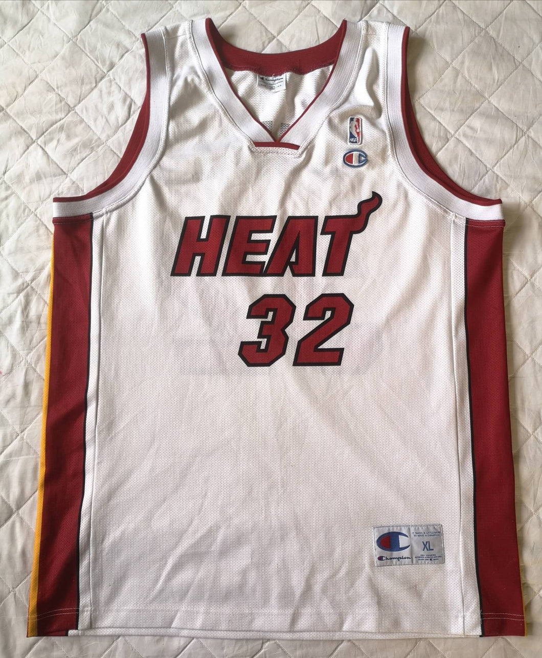 Authentic jersey Shaquille O'Neal Miami Heat NBA Champion Vintage