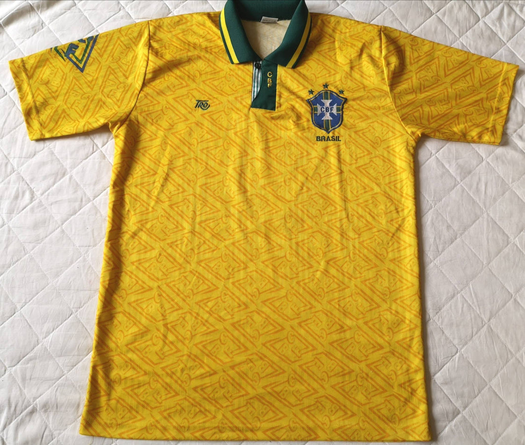 Jersey Brazil 1992-93 home Tro Vintage