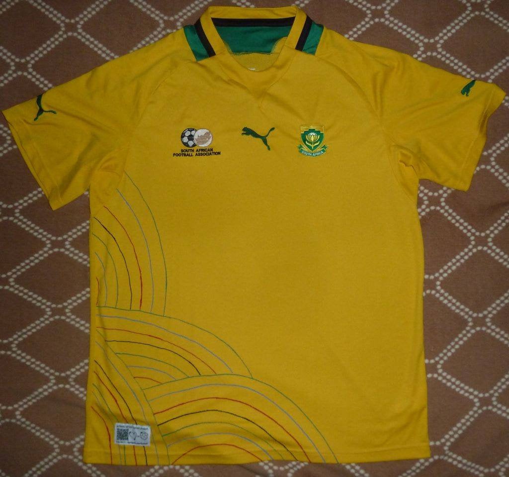 Jersey South Africa 2012-2013 home Puma Soccer