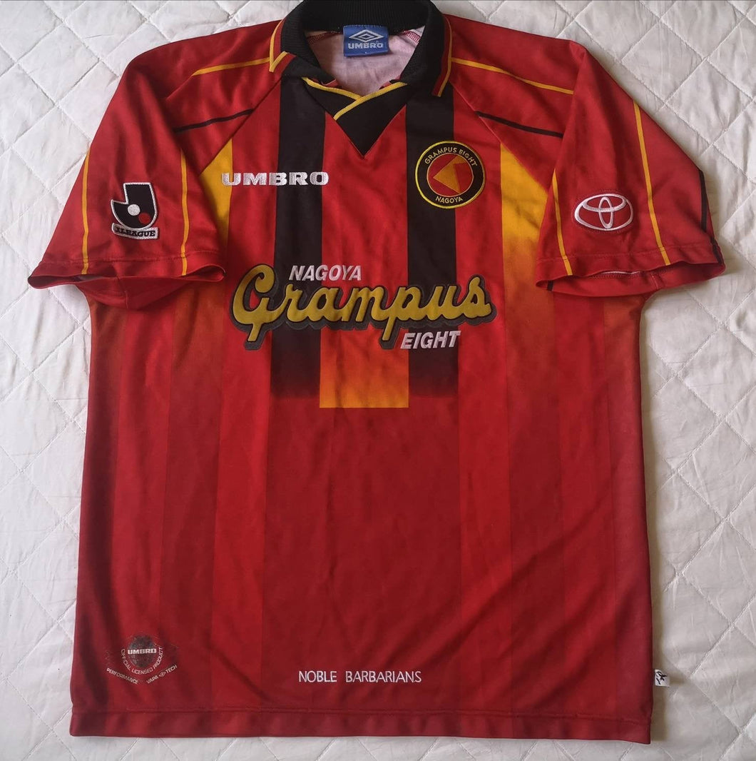 Rarely authentic jersey Nagoya Crampus Eight 1996-98 home Umbro Vintage