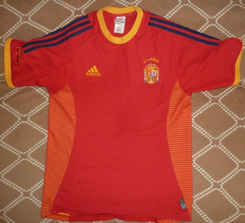 Jersey Spain 2002 Adidas Vintage