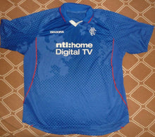 Load image into Gallery viewer, Authentic jersey Glasgow Rangers 2002-2003 away Diadora Vintage
