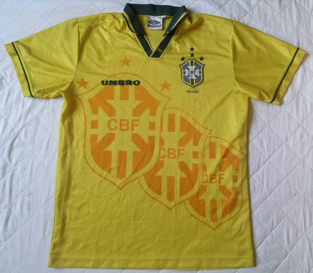 Jersey Brazil 1992-93 home Umbro Vintage