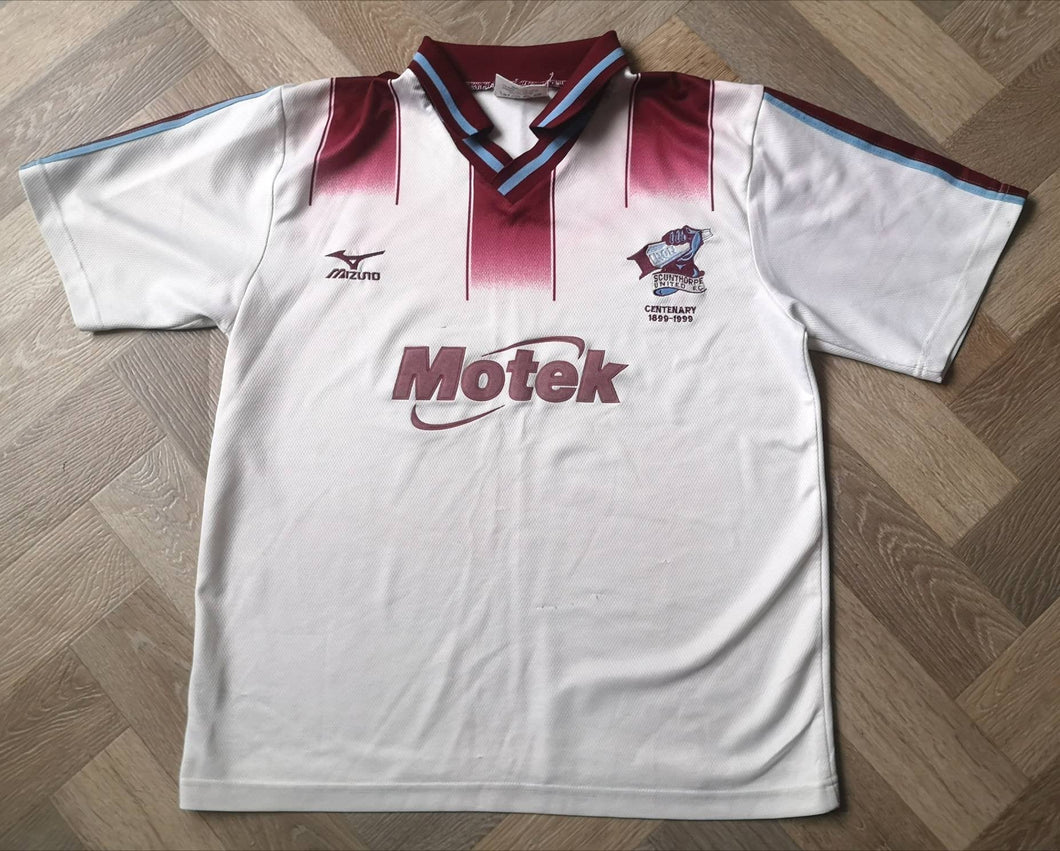 Centenary Jersey Scunthorpe United 1999-00 Mizuno Away Vintage