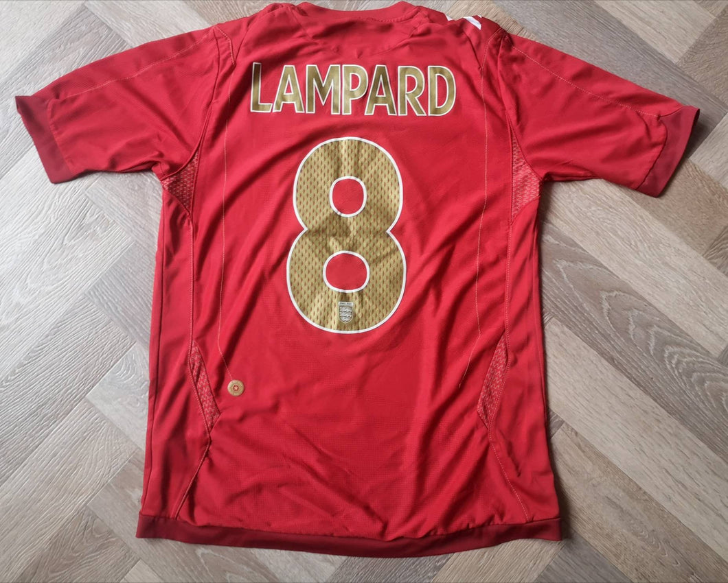 Jersey Lampard England 2006-2008 away Umbro Vintage