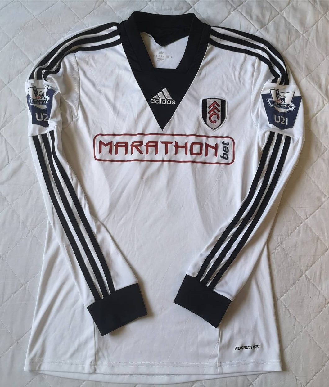 Jersey Fulham FC U21 Player Issue Adidas Formotion VINTAGECLOTHESUA