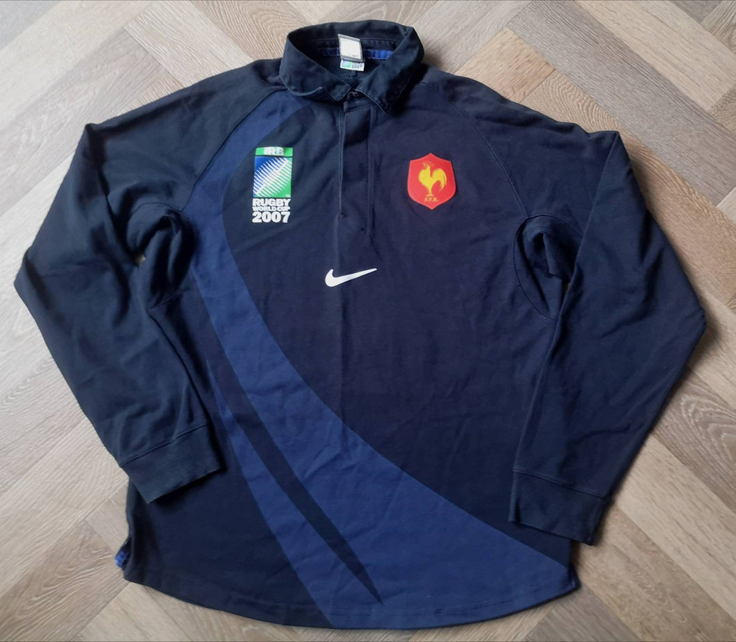 Jersey France World Cup Rugby 2007 Nike Vintage