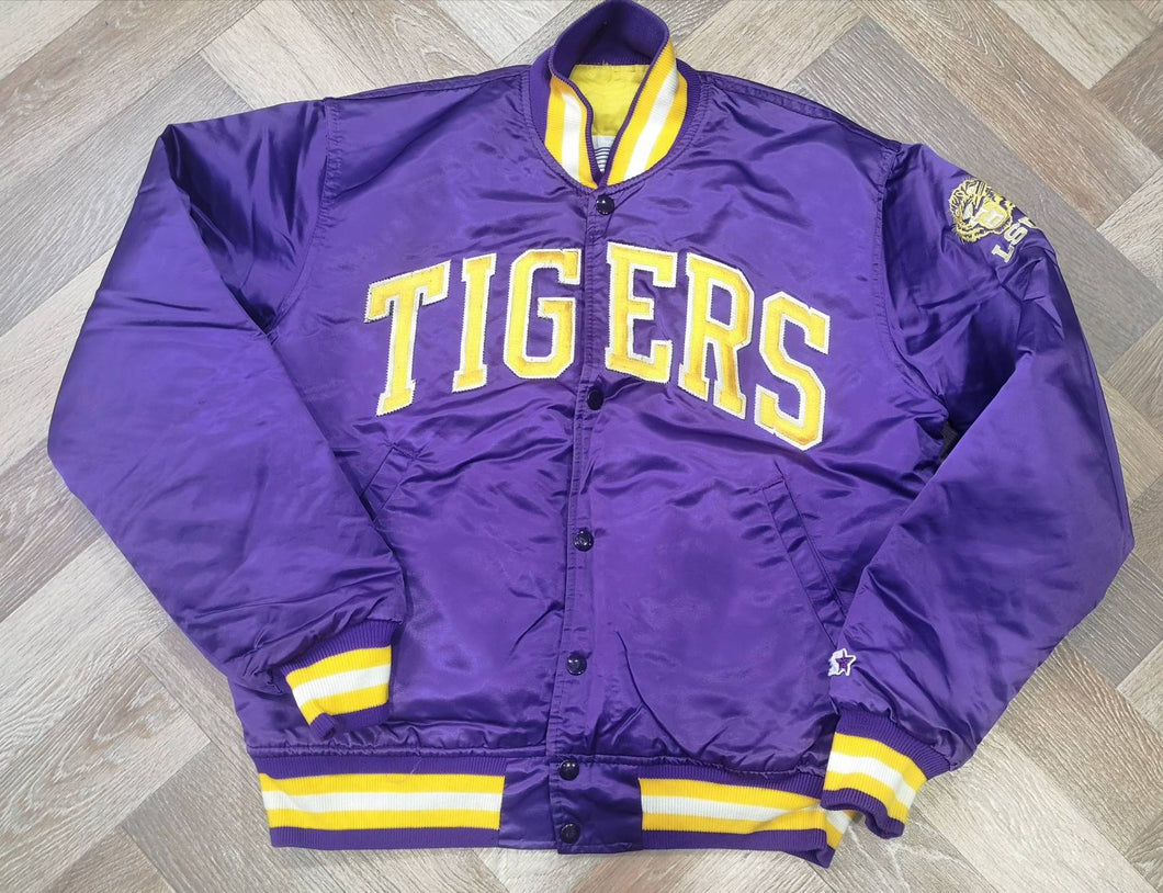 Bomber Detroit Tigers 1980's Starter NBA Vintage