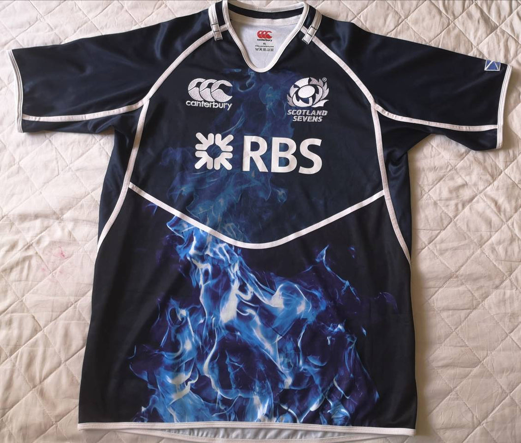 Jersey Scotland Sevens Rugby 2012-2013 home Canterbury