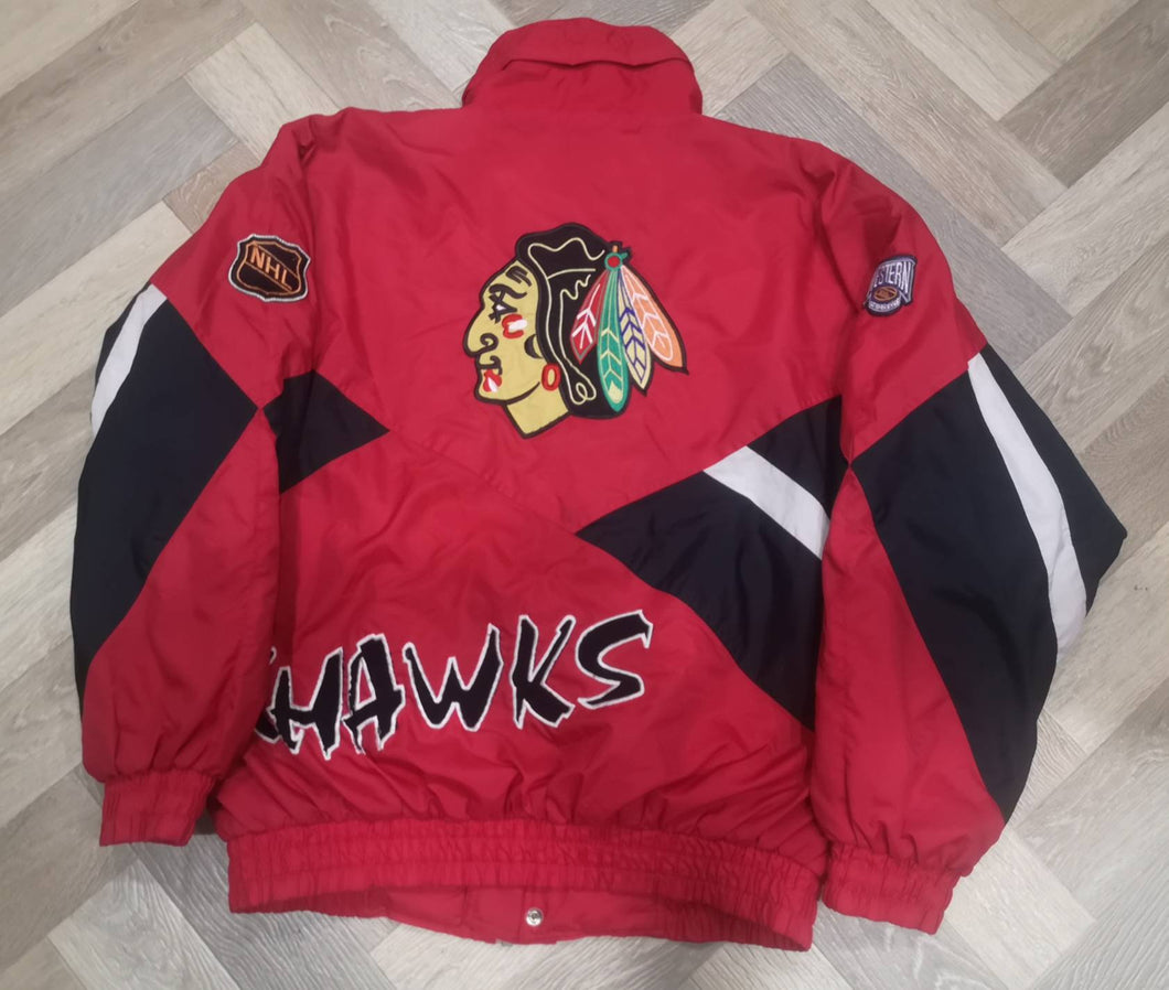 Jacket Chicago Blackhawks NHL Western Vintage
