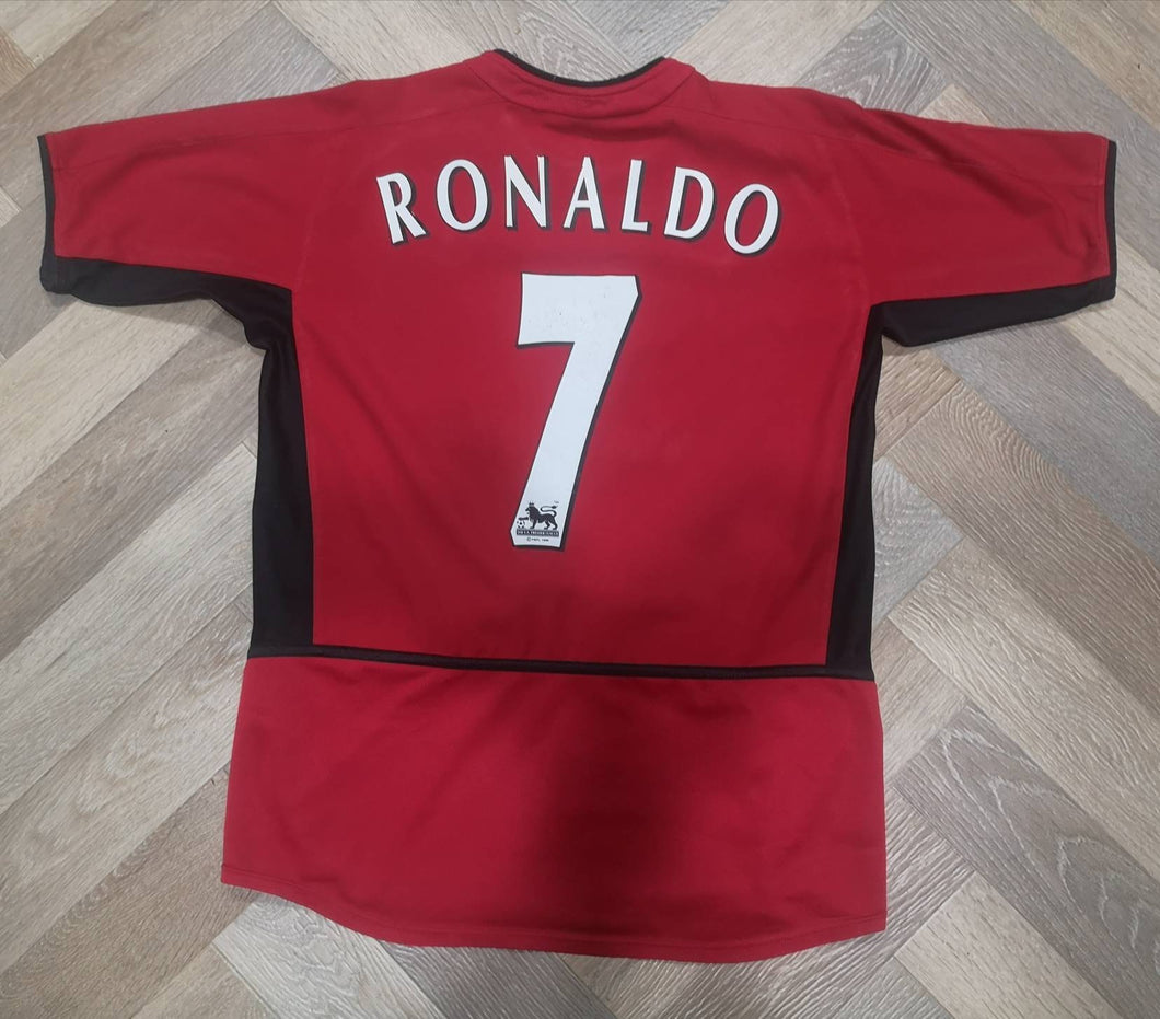 Jersey Ronaldo #7 Manchester United 2003-2004 home Nike Vintage