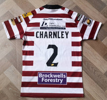 Load image into Gallery viewer, Jersey Josh Charnley #2 Wigan Warriors Rugby 2015 Player Issue with Autographs
