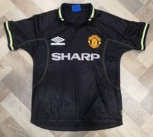 Load image into Gallery viewer, Jersey Manchester United 1998-99 Third Umbro Vintage
