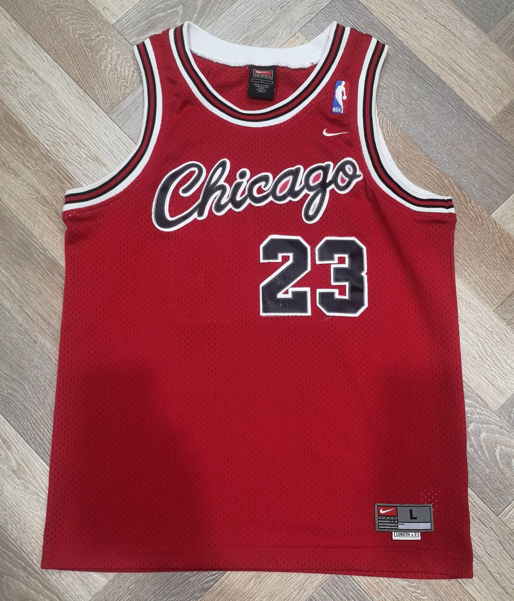 Authentic jersey Michael Jordan Chicago Bullls NBA Vintage Nike Throwback