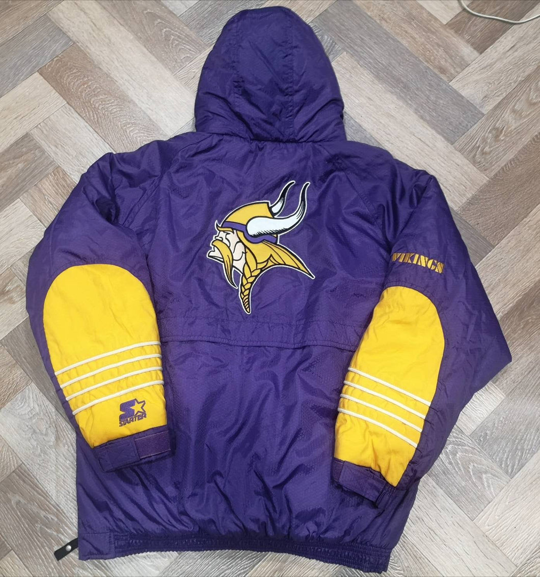 Jacket Minnesota Vikings Starter 1990's Vintage