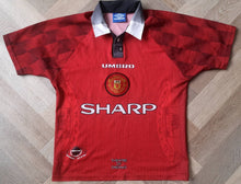 Load image into Gallery viewer, Jersey Manchester United 1996-97 home Umbro Vintage
