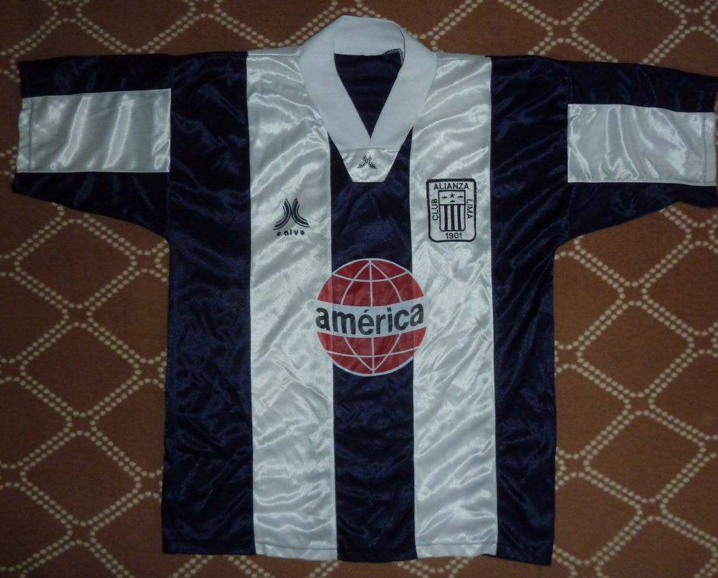 Jersey Alianza Lima 1993 home #8 Calvo