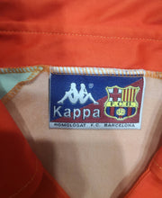 Load image into Gallery viewer, Rare Jersey FC Barcelona junior 1992-1995 Kappa Vintage
