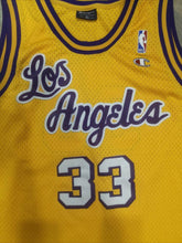 Load image into Gallery viewer, Rare Jersey Abdul-Jabbar #33 Los Angeles Lakers NBA 1980&#39;s Champion Vintage
