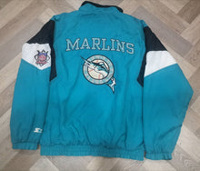 Load image into Gallery viewer, Track Jacket Miami Dolphins Vintage Starter
