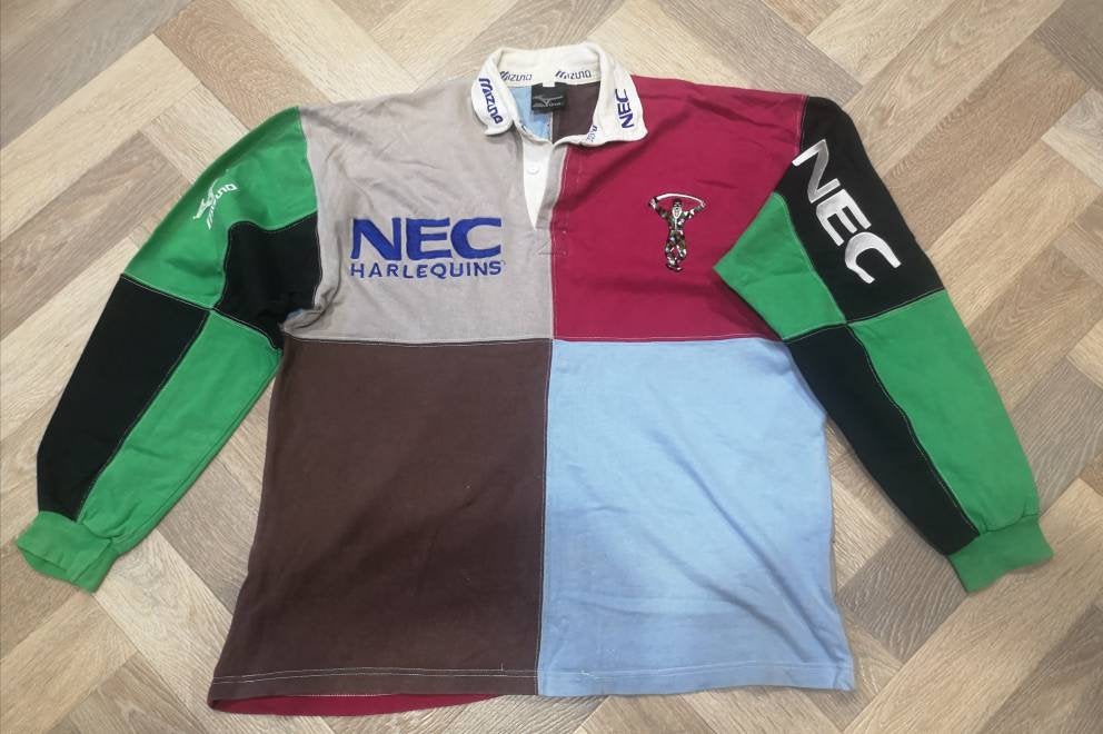 Jersey Harlequins rugby 1999-00 home Mizuno Vintage