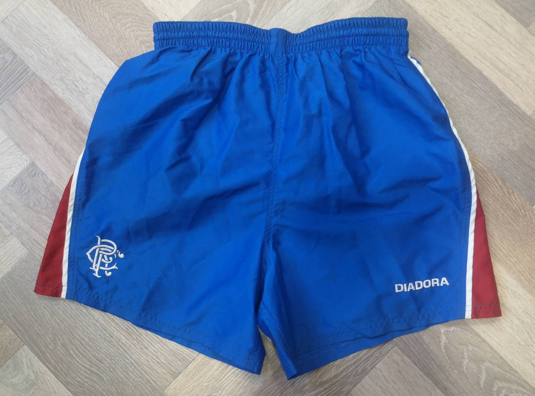 Vintage Shorts Rangers FC 2003-2005 Diadora Vintage